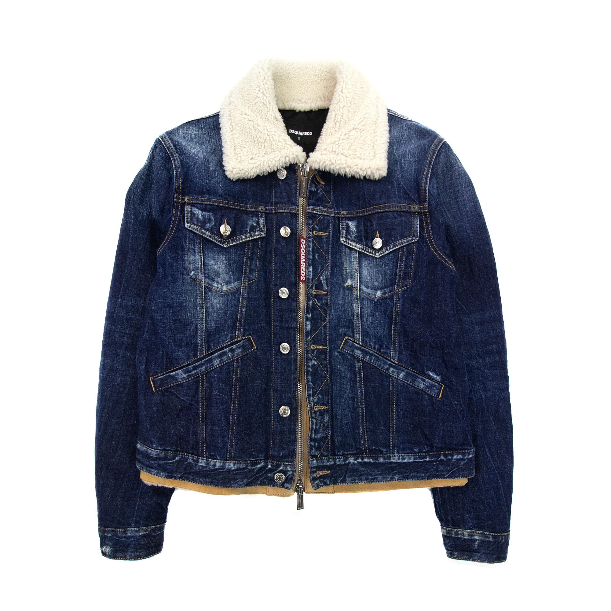 Dsquared2 Men's Denim Jacket in Blue