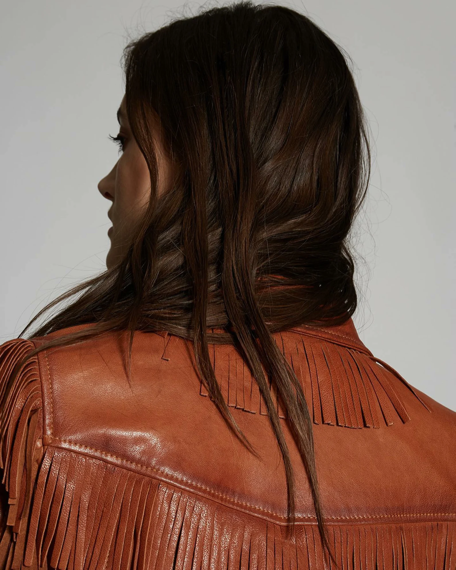 Dsquared2 Women's Leather Jacket in Brown