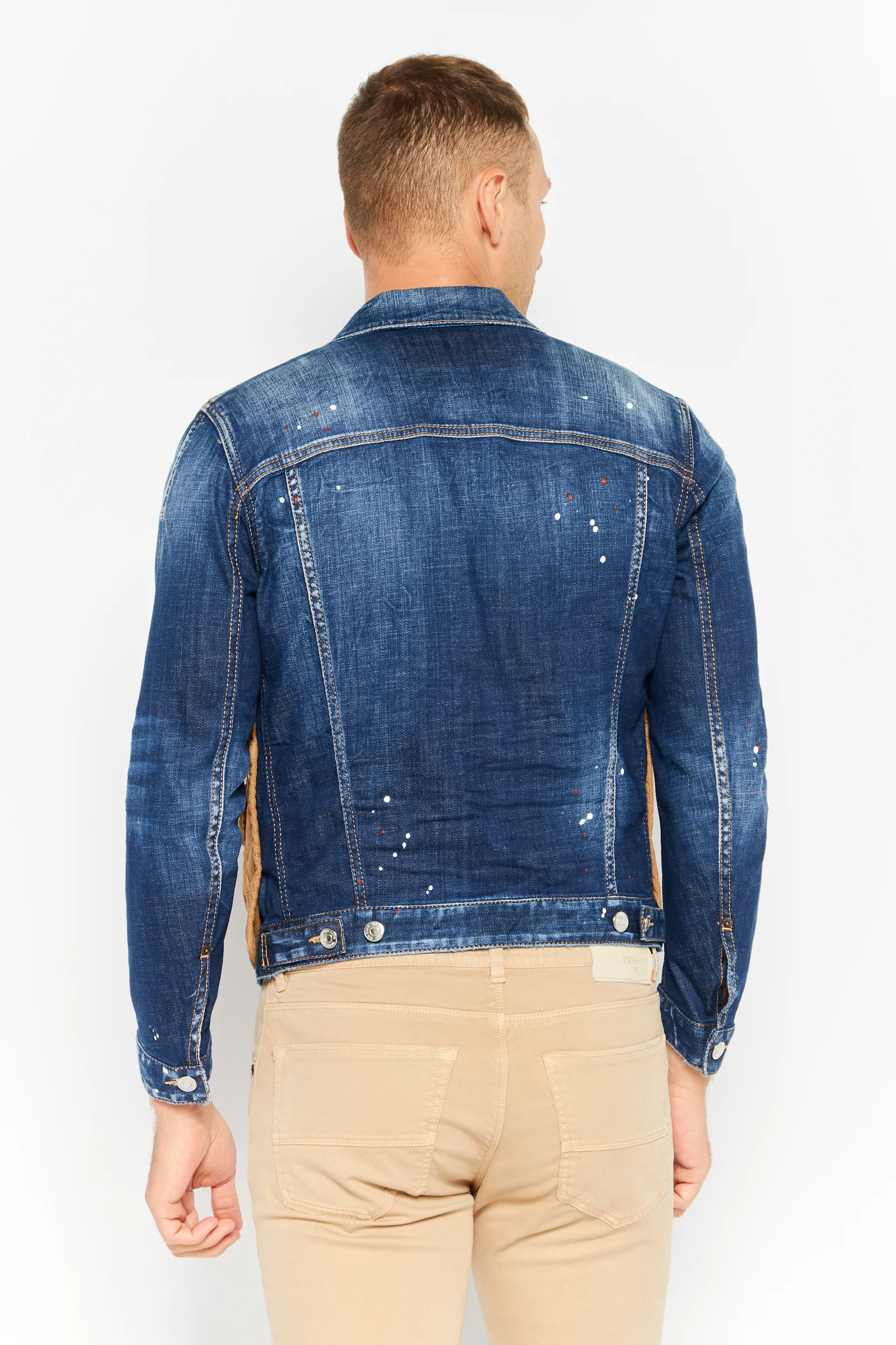 Dsquared2 Men's Denim Jacket in Blue