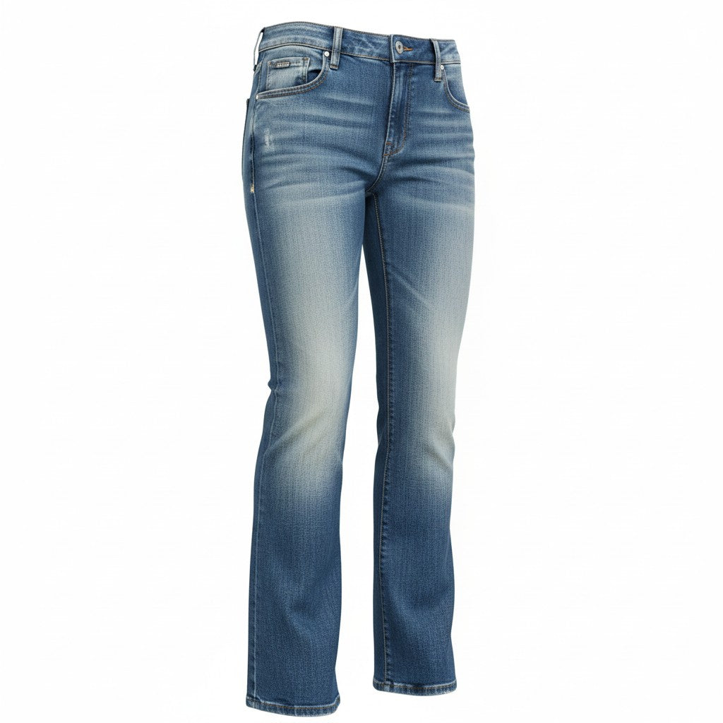 Diesel Womens Louvely Slim Bootcut Jeans
