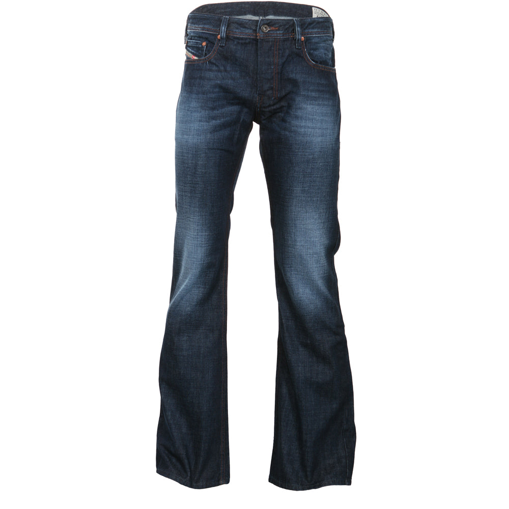 Diesel Mens Zathan Regular Bootcut Jeans