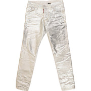 Dsquared2 Mens 5 Pockets In Silver