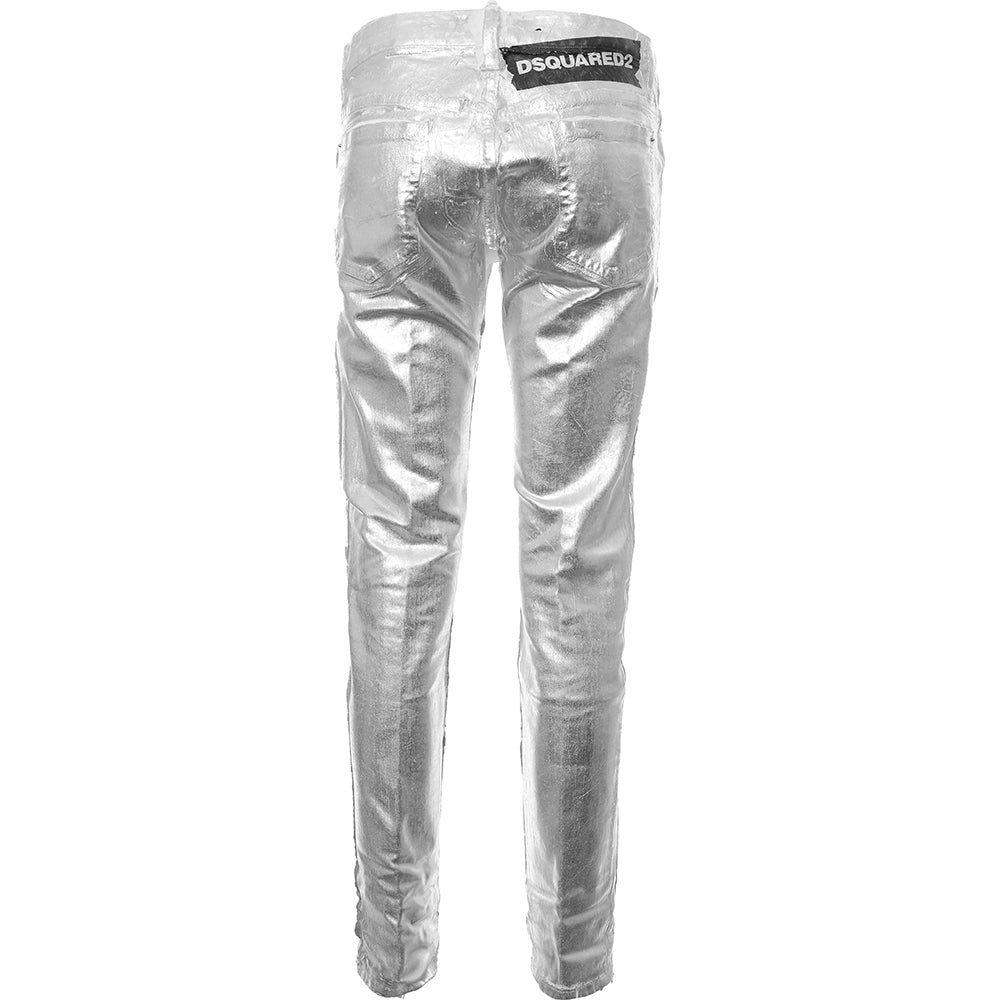 Dsquared2 Womens 5 Pockets In Silver