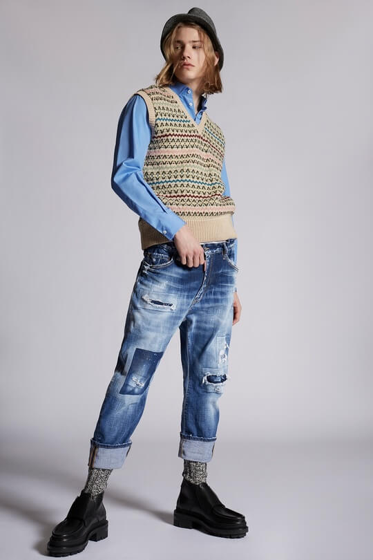 Dsquared2 Men's Jeans in Blue