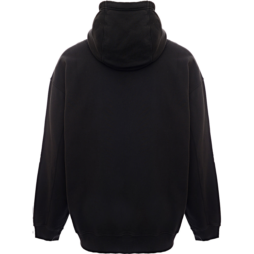 Stone Island Mens Zip Hoodie In Black
