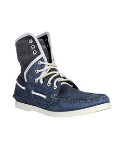 Energie Men's Lace-Up Boots in Blue