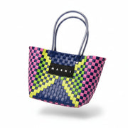 Marni Multicoloured Woven Tote Bag
