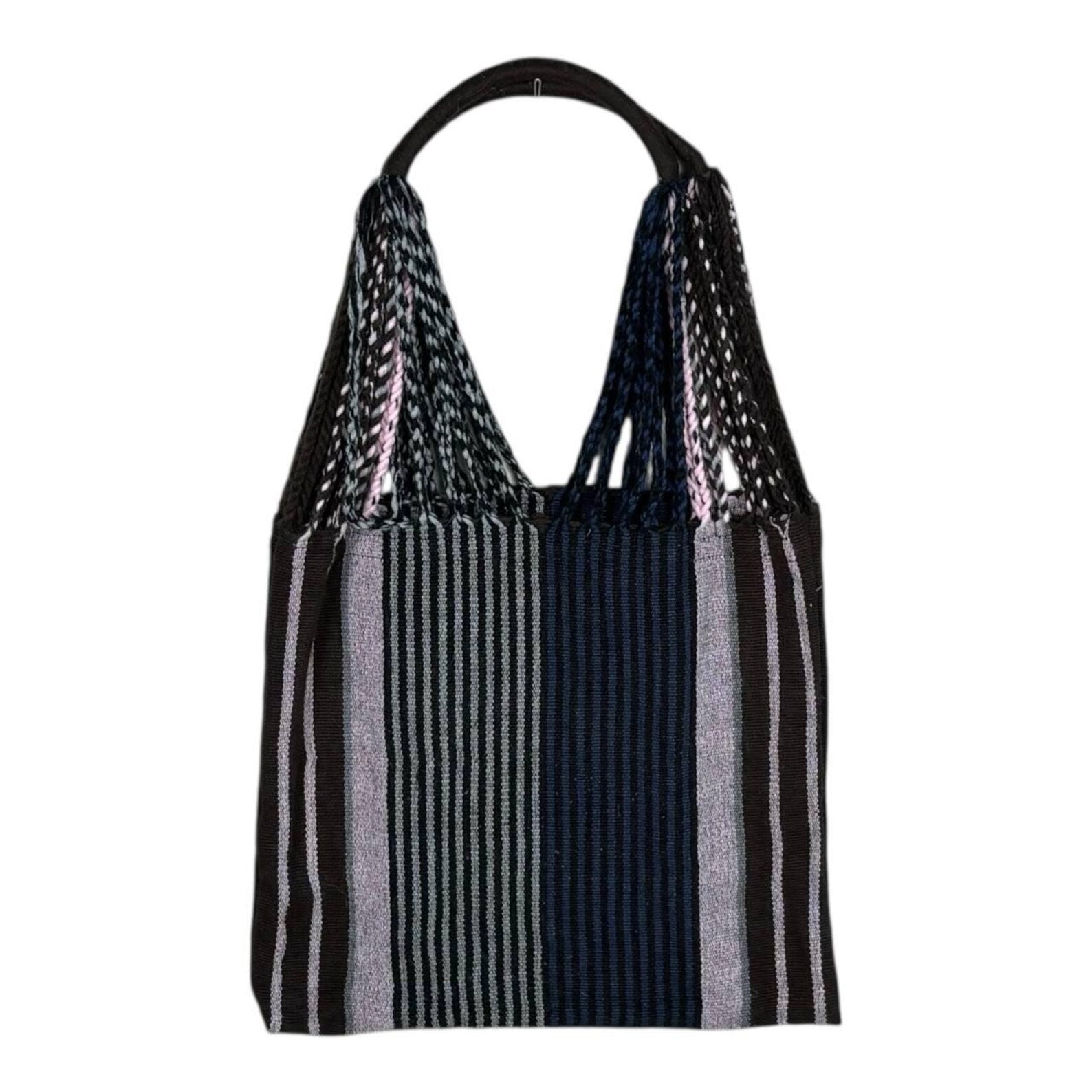 Marni Unisex Ultramarine Woven Hammock Bag