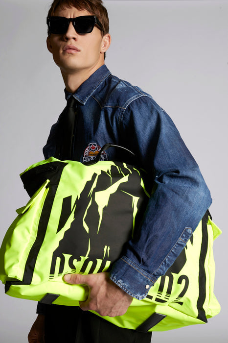 Dsquared2 Mens Duffle Bag in Yellow