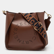 Stella McCartney Womens Mini Crossbody Bag in Brown