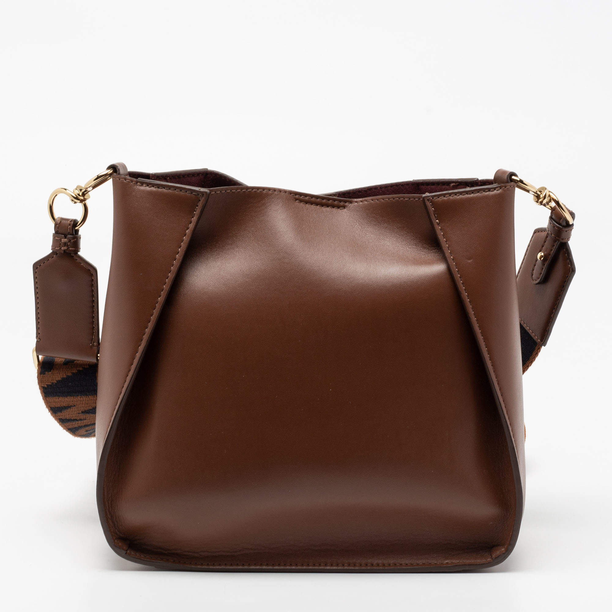 Stella McCartney Womens Mini Crossbody Bag in Brown