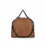 Stella McCartney Womens Shaggy Deer Mini Tote in Brown