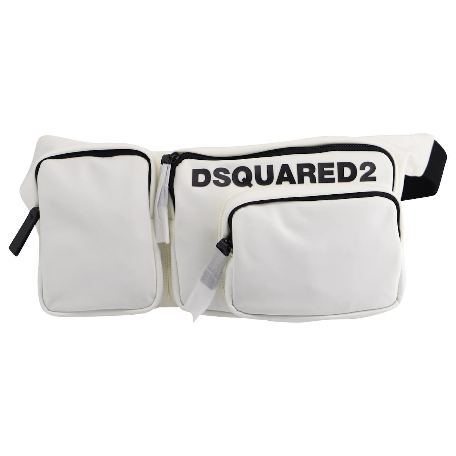 Dsquared2 Mens Mini Bag in White