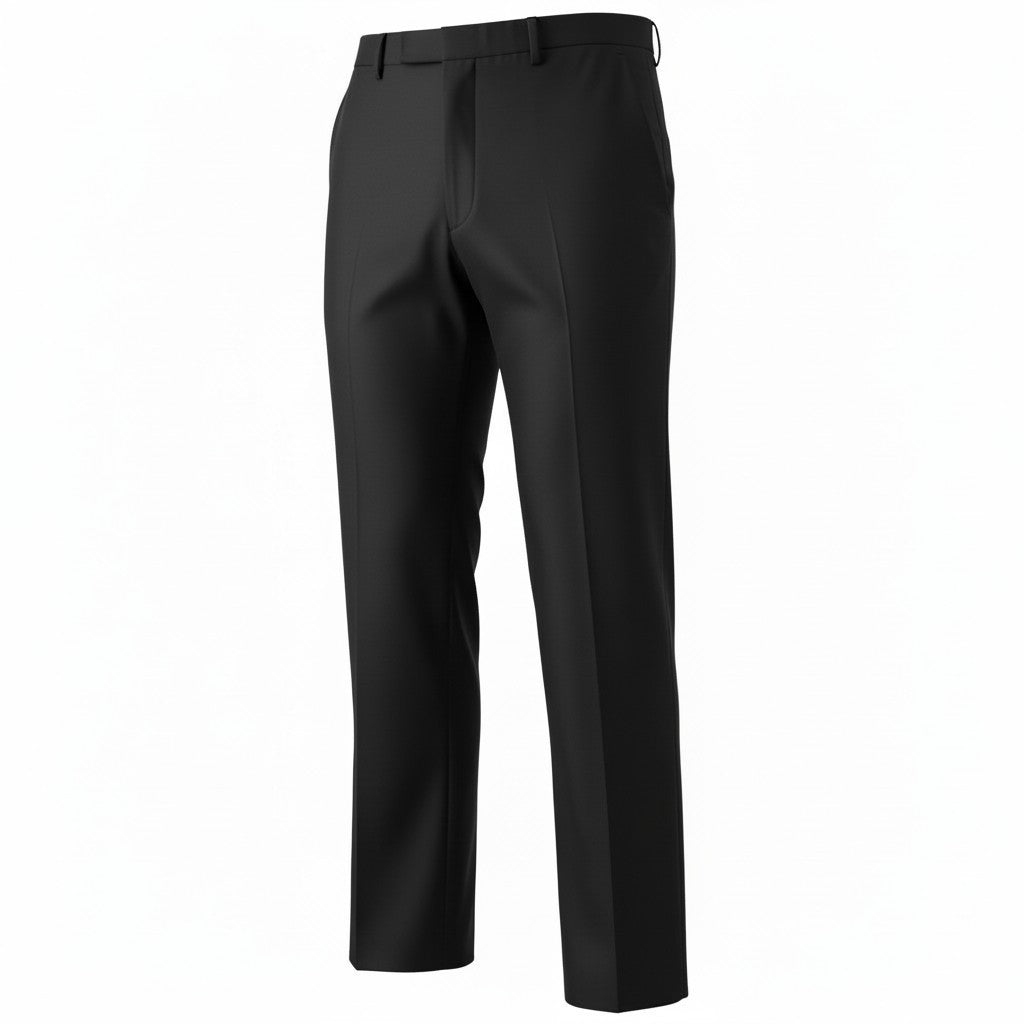Stella McCartney Mens Black Dress Trousers