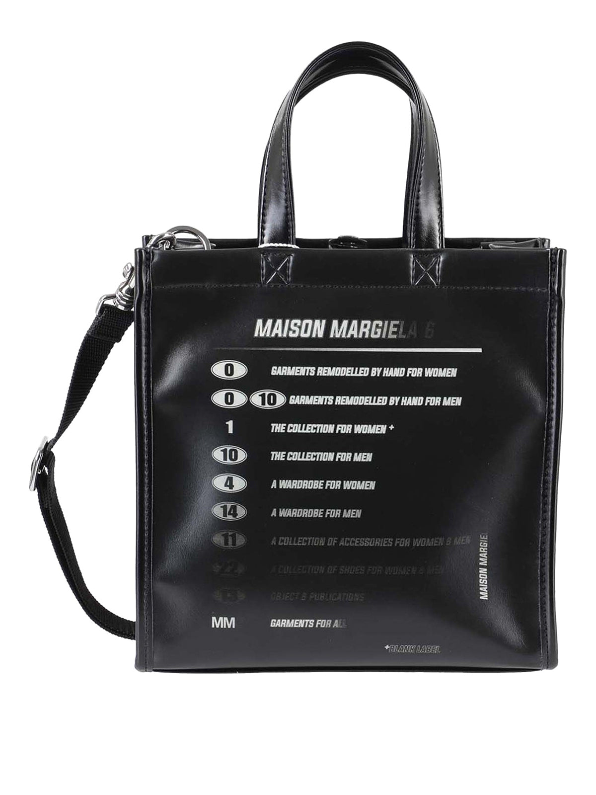 Mm6 Maison Margiela Womens Tote Bag in Black
