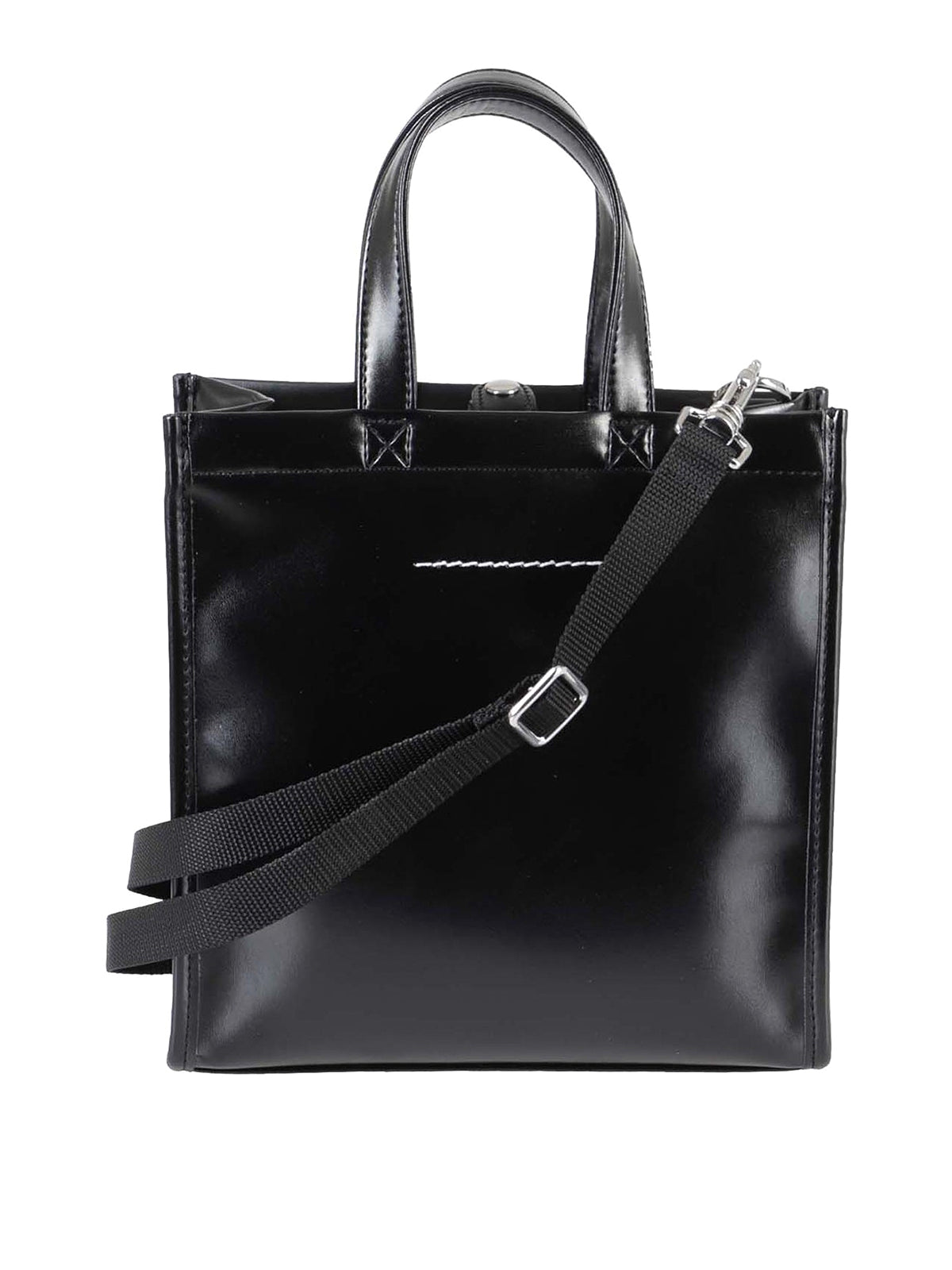 Mm6 Maison Margiela Womens Tote Bag in Black