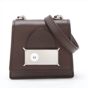 Maison Margiela Womens Crossbody Bag in Brown