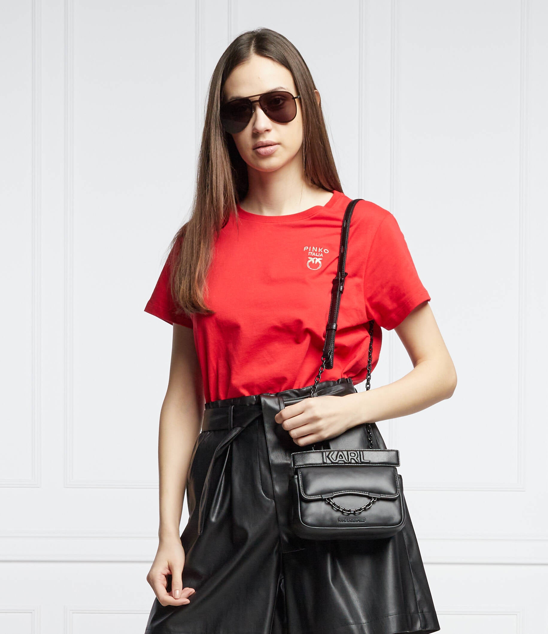 Karl Lagerfeld Womens Bag in Black