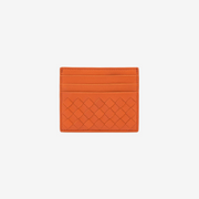 Bottega Veneta Mens Wallet in Orange