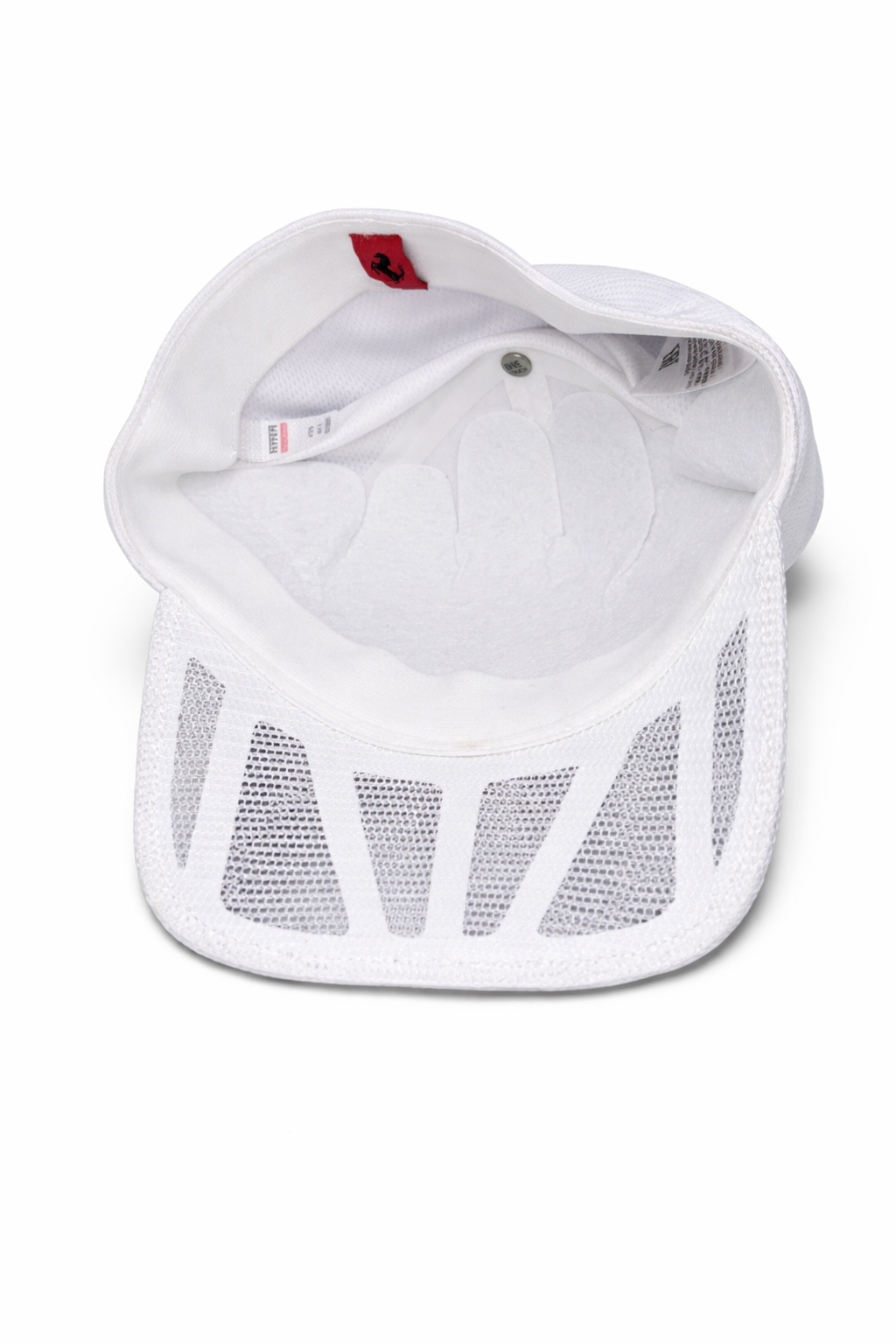 Ferrari See Through Seamless Unisex Cap in White