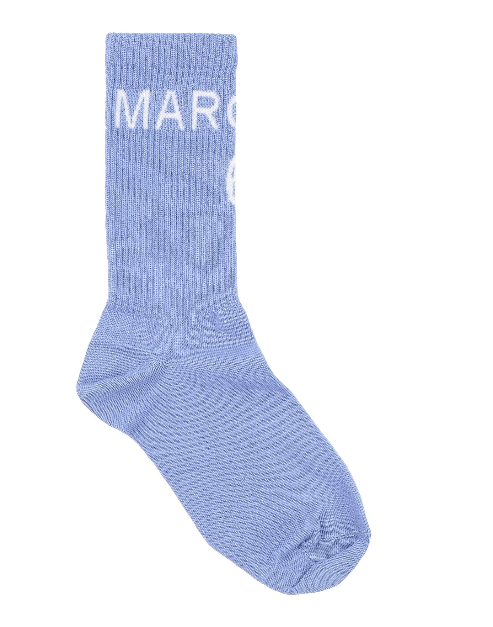 Mm6 Maison Margiela Women's Socks in Blue