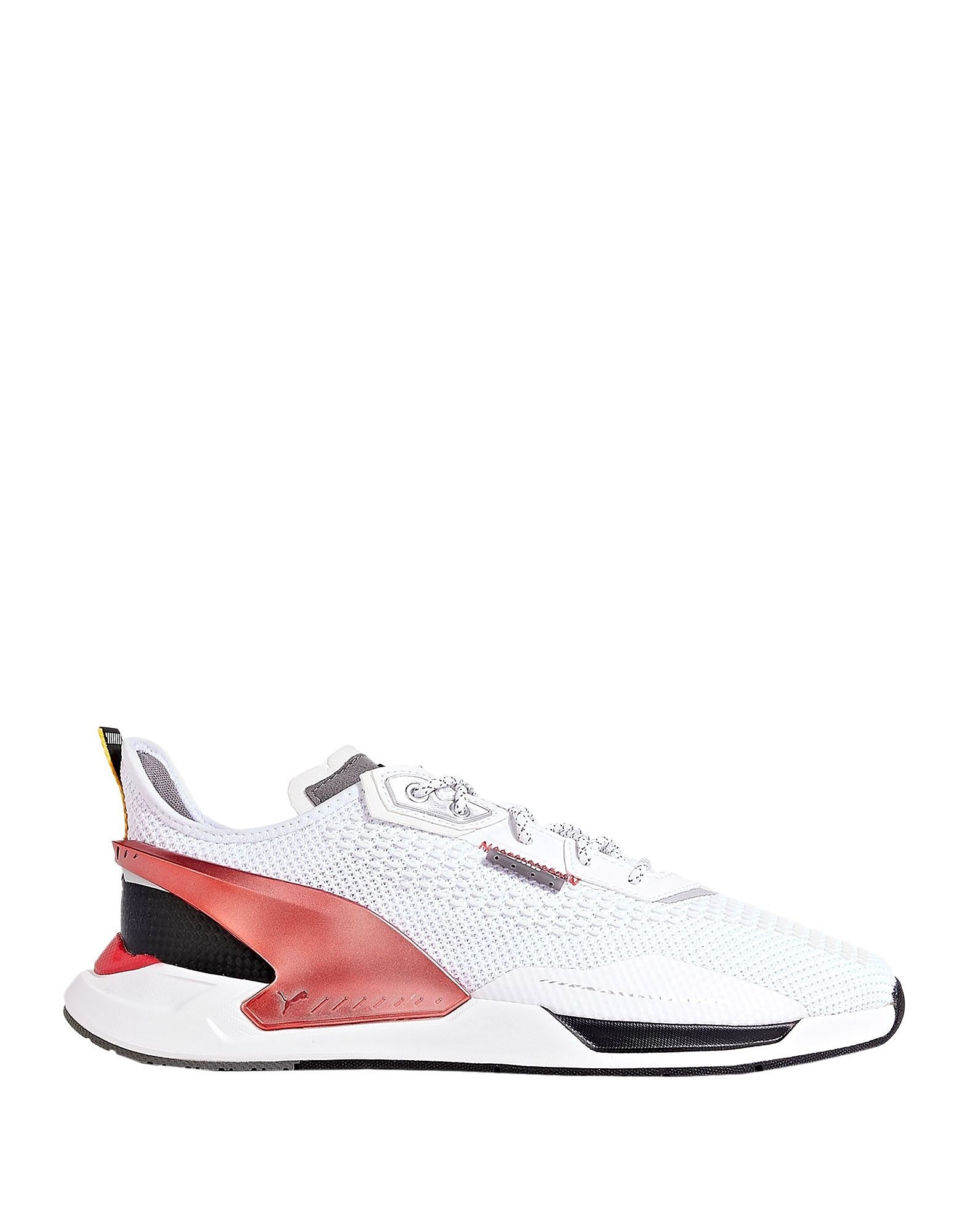 Ferrari IONSpeed Unisex Trainers in White, Red & Black