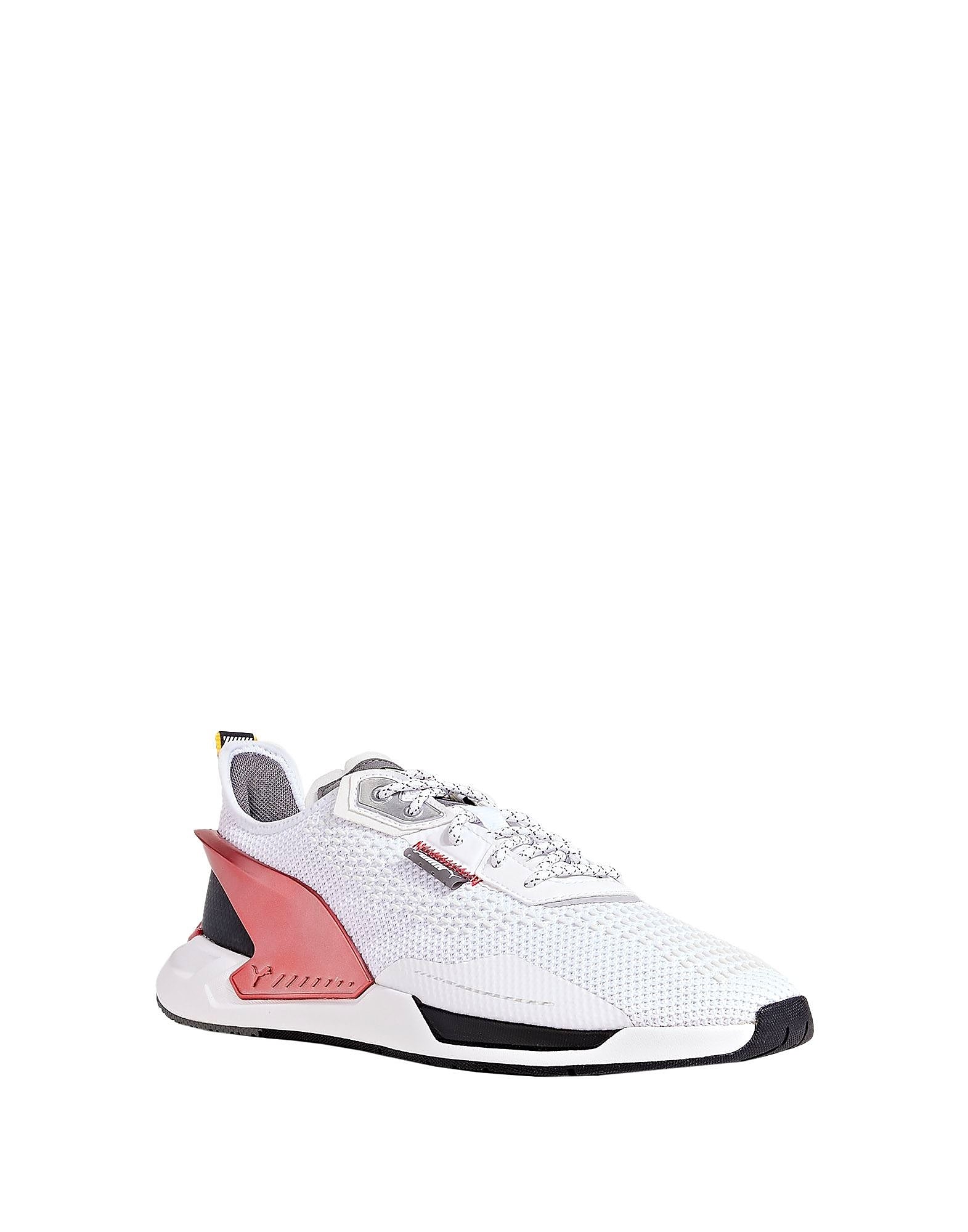 Ferrari IONSpeed Unisex Trainers in White, Red & Black