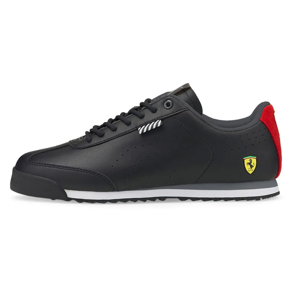 Ferrari Mens Roma Via Perf Trainers in Black