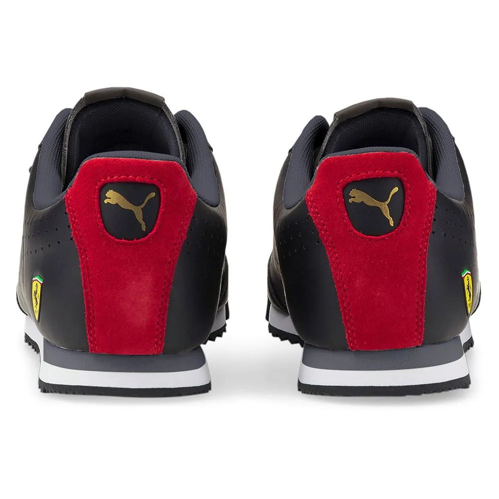 Ferrari Mens Roma Via Perf Trainers in Black