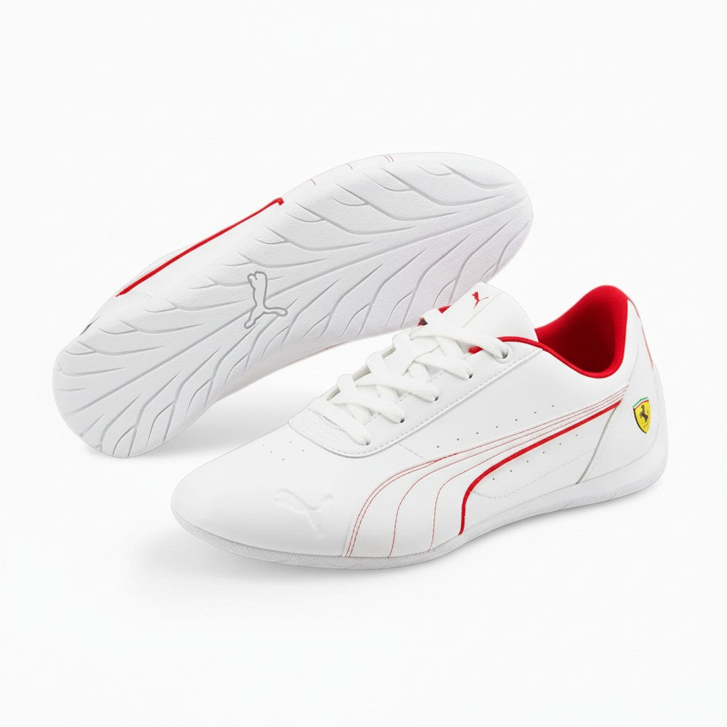 Ferrari Unisex Neo Cat Trainers in White