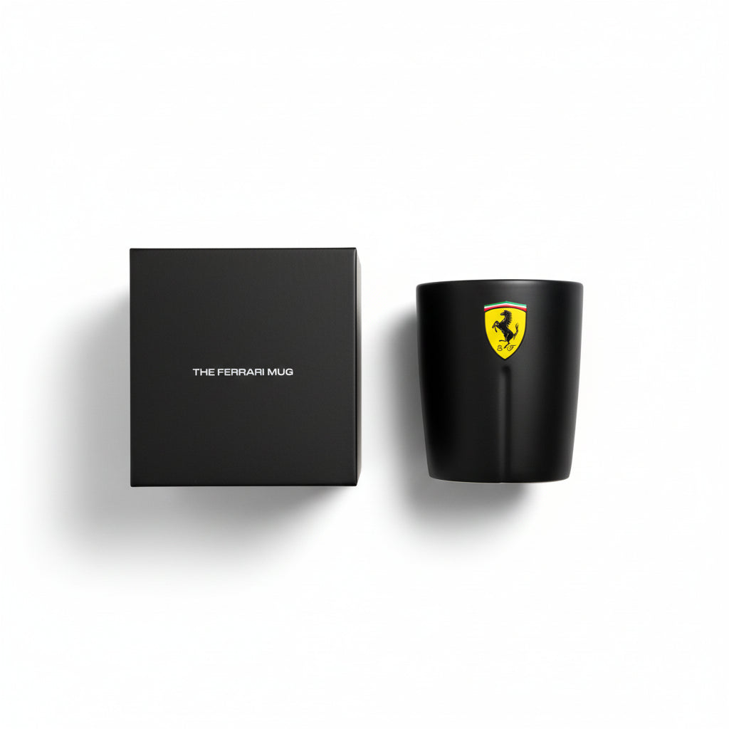 Ferrari Mug in Black