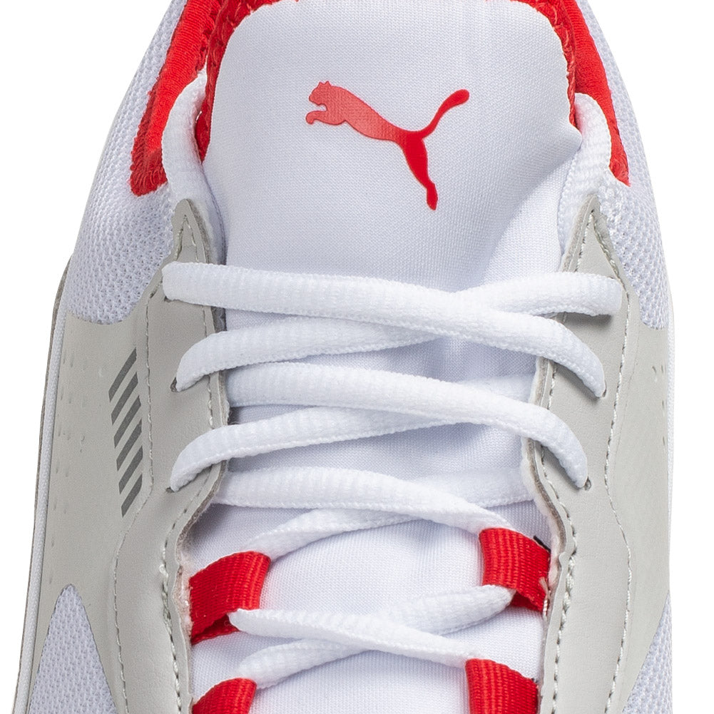 Ferrari Unisex Electron E Pro Trainers in White & Grey