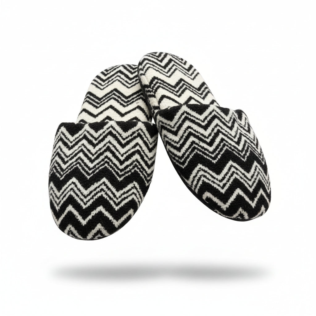 Missoni Unisex Keith Zigzag Slippers