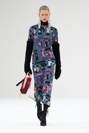 Ferrari Womens Grey Dress with Adjustable Ties