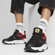 Ferrari Unisex Trinity Trainers in Black