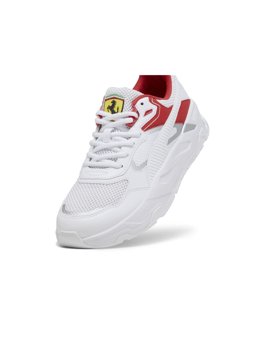Ferrari Unisex Trinity Trainers in White