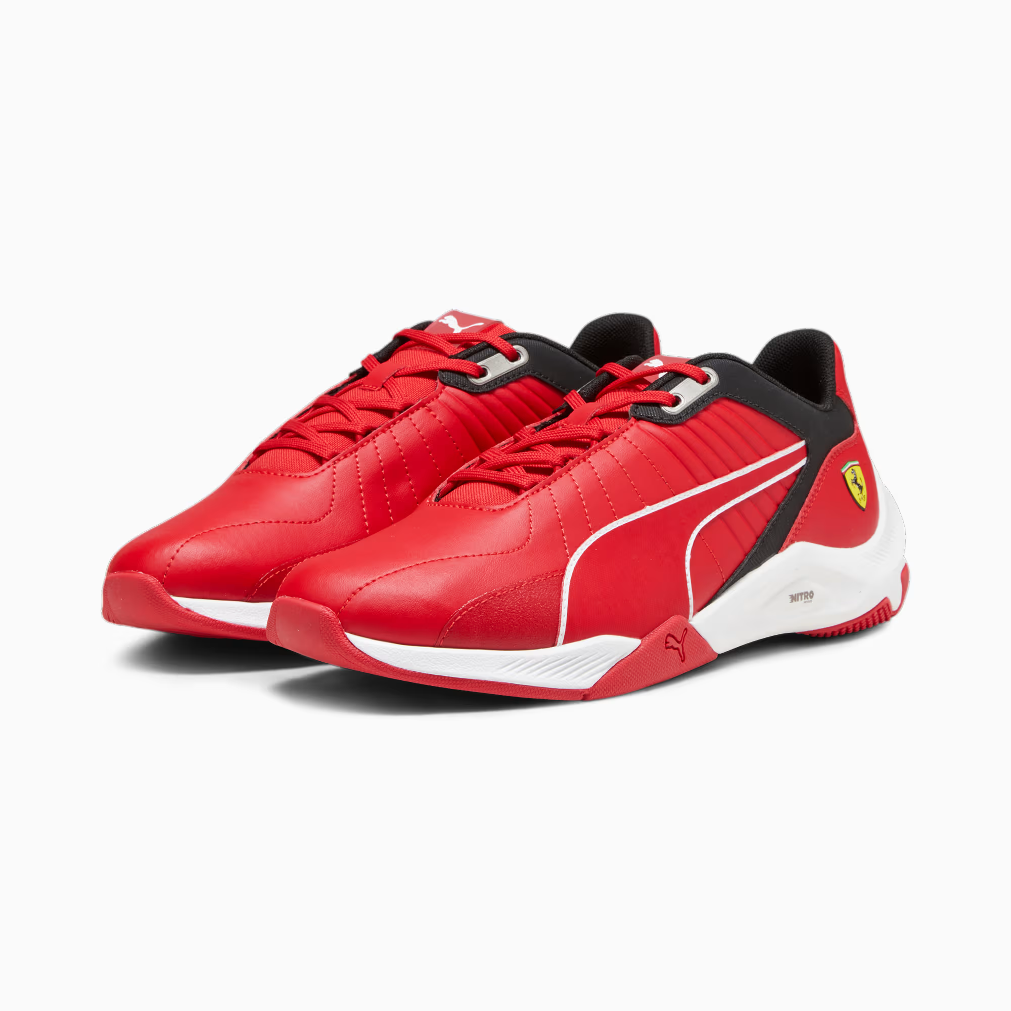 Ferrari Unisex Kart Cat Trainers in Red