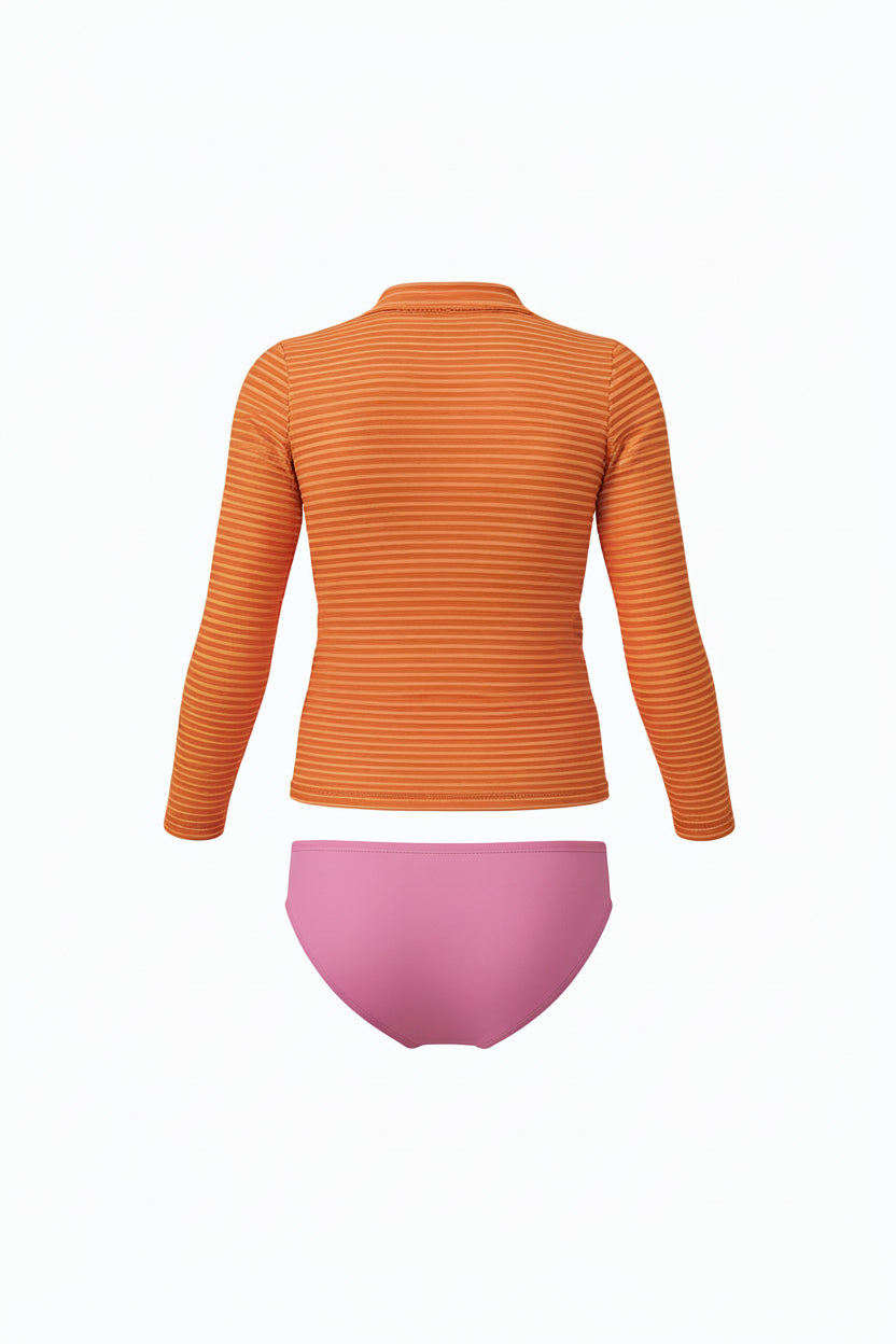 Stella McCartney Girls Striped Swimwear Set