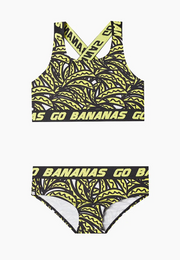 Stella McCartney Girls Banana Print Bikini