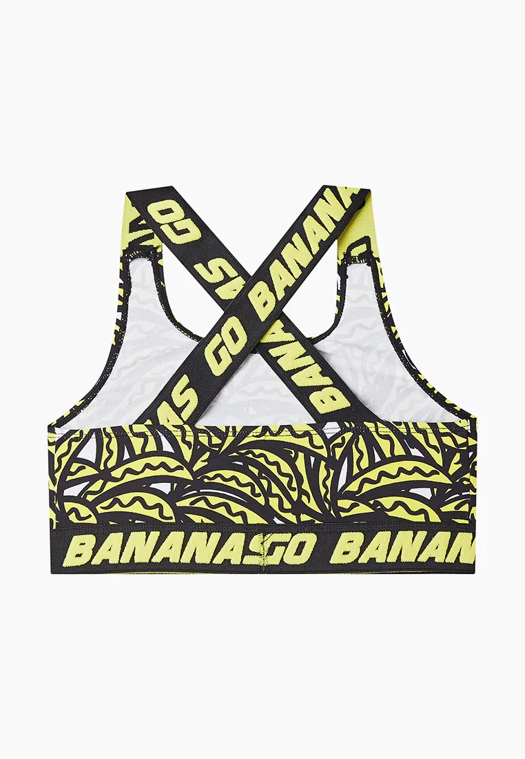 Stella McCartney Girls Banana Print Bikini