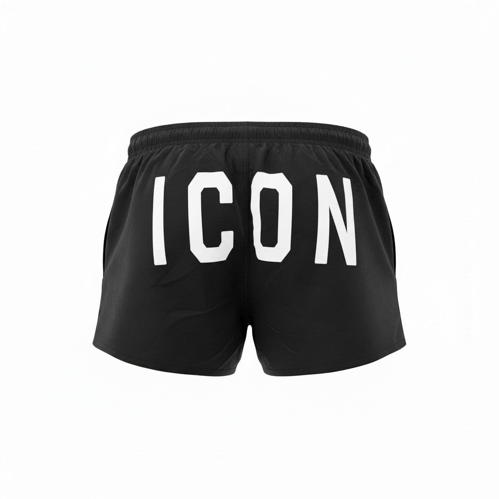 Dsquared2 Mens Swim Shorts in Black