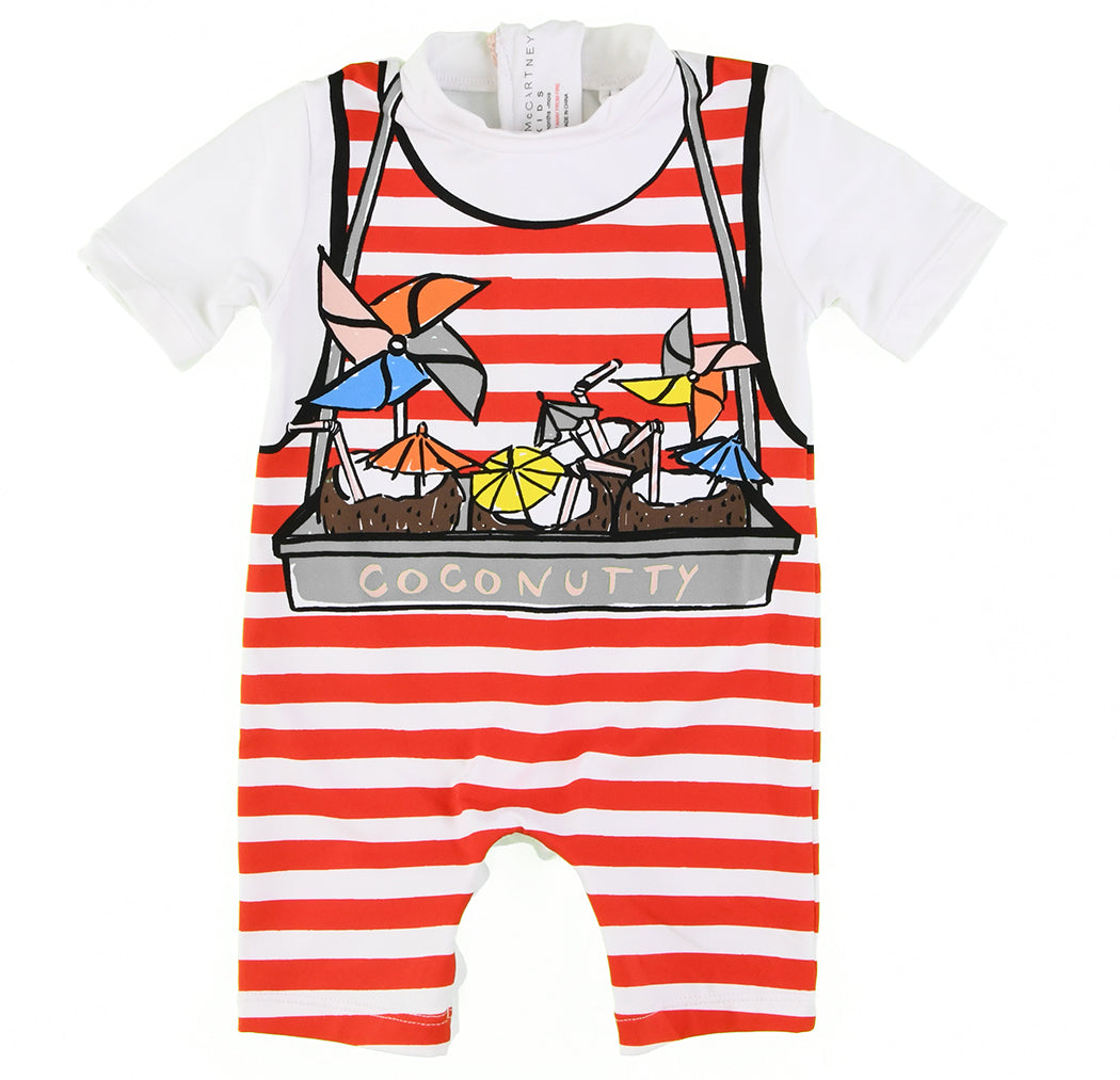 Stella McCartney Unisex Kids Coconutty Swimsuit