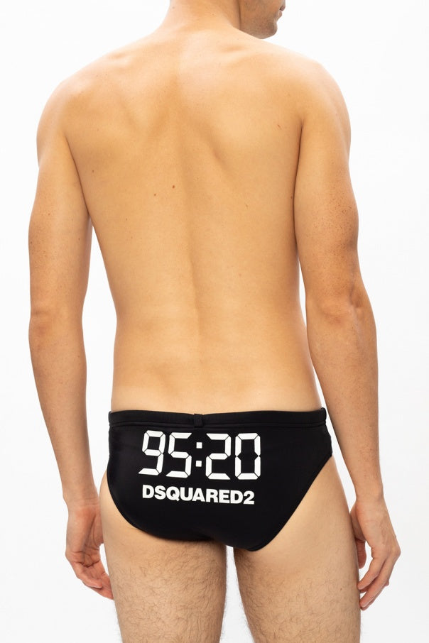 Dsquared2 Men's Swimming Briefs in Black