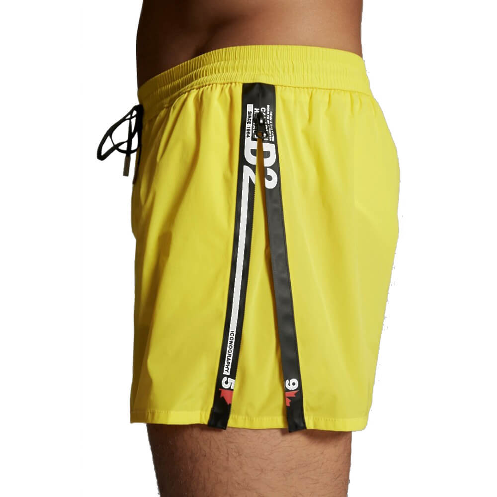 Dsquared2 Men's Swimming Trunks in Yellow