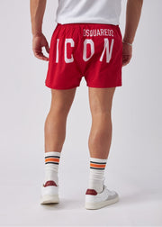 Dsquared2 Men's Swimming Trunks in Red