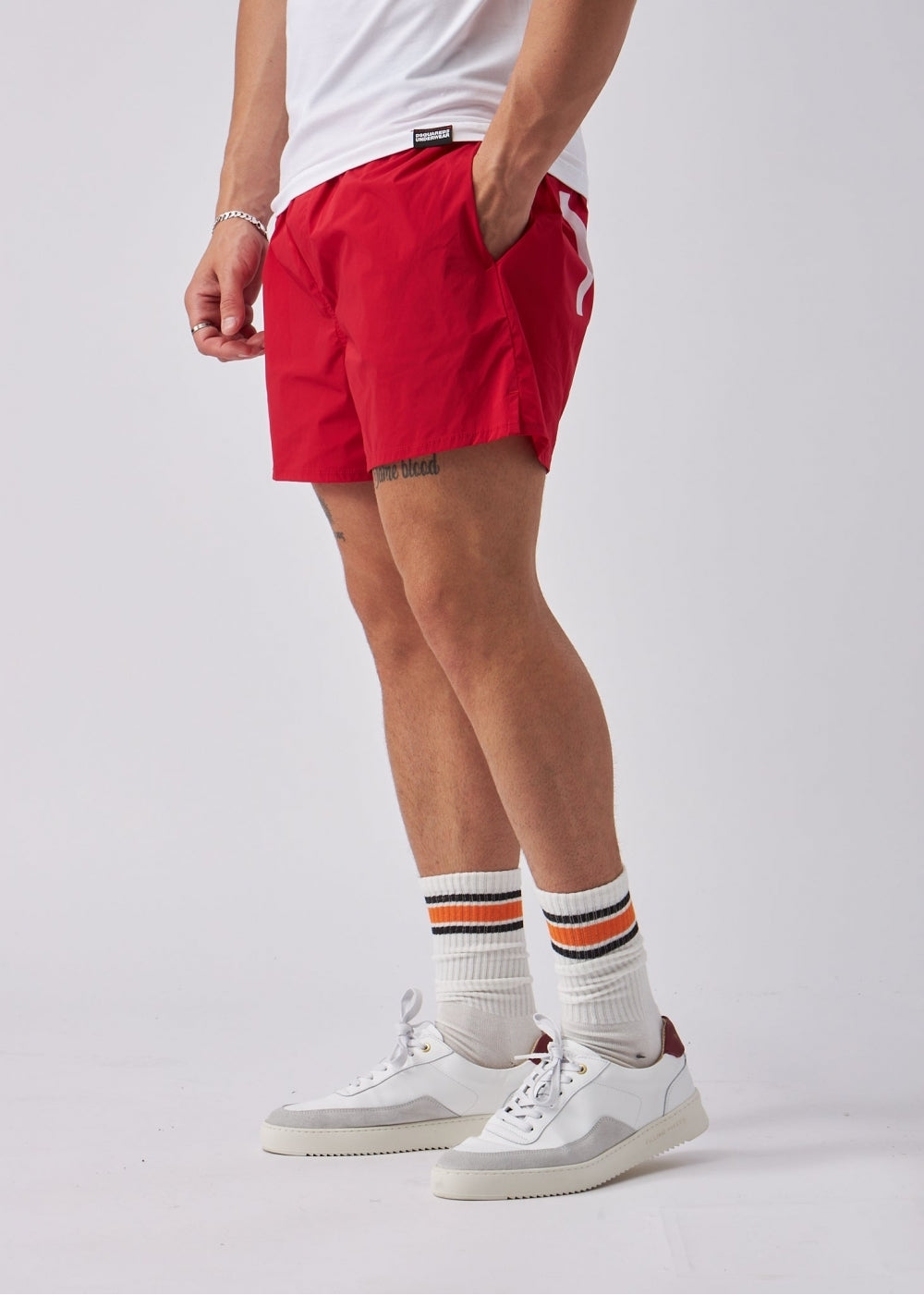 Dsquared2 Men's Swimming Trunks in Red