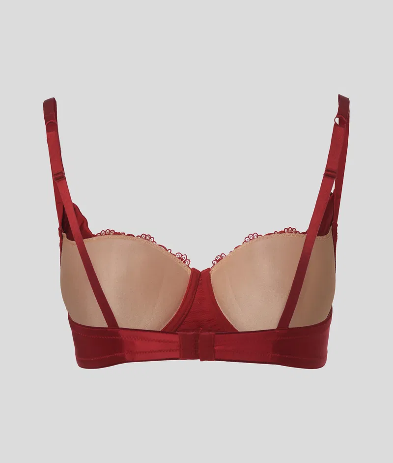 Karl Lagerfeld Womens Bra in Red