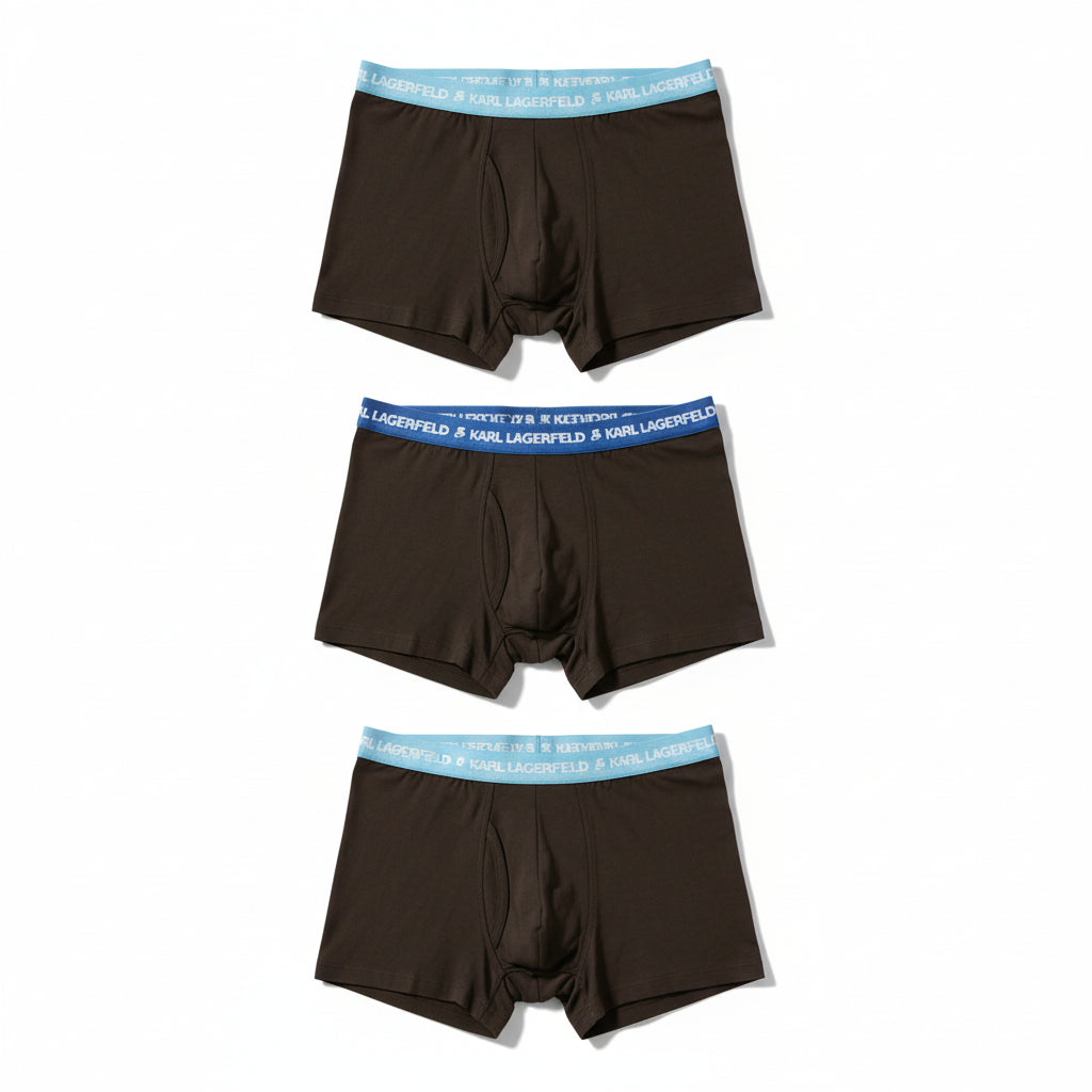 Karl Lagerfeld Mens Boxers in Black