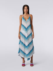 Missoni Women's Maxi Dress in Blue
