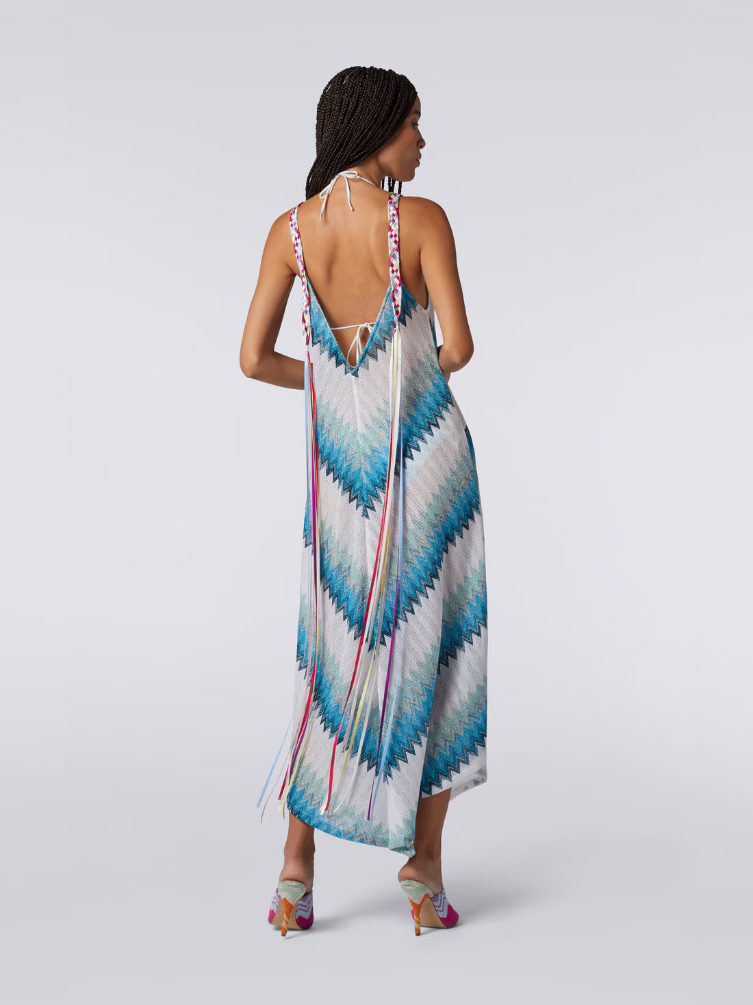 Missoni Women's Maxi Dress in Blue